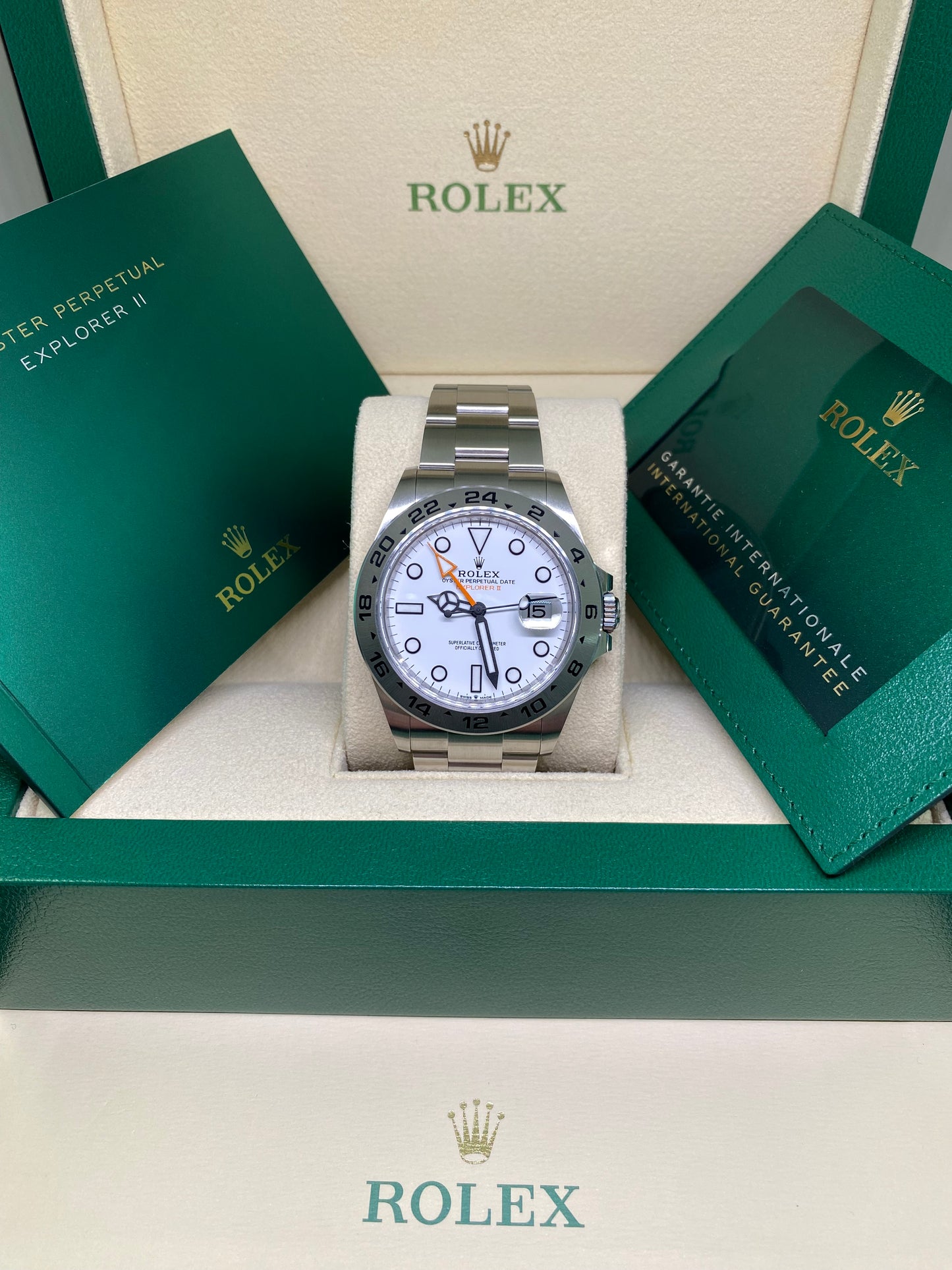 ROLEX ロレックス エクスプローラー II 226570 [オイスターブレスレット ホワイト]